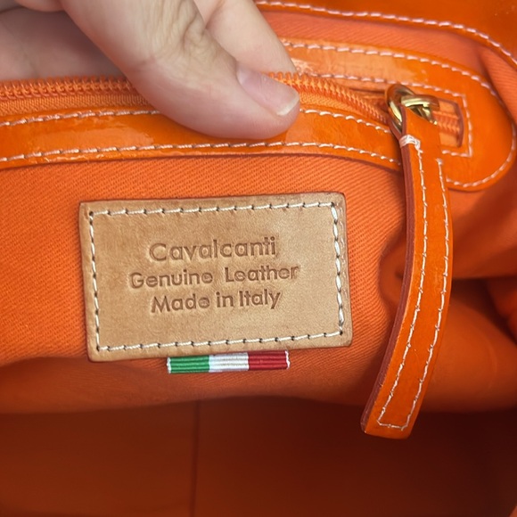 Orange handbag - Picture 8 of 8